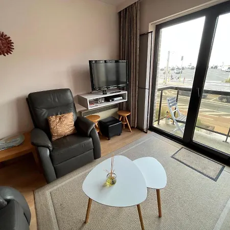 Apartment Frontaal Zeezicht In De Strandjutter